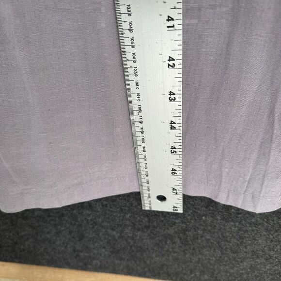 April Cornell Stockholm Dress Women's XL Soft Grey Boho Long Swing Rayon Trapeze - Picture 7 of 10